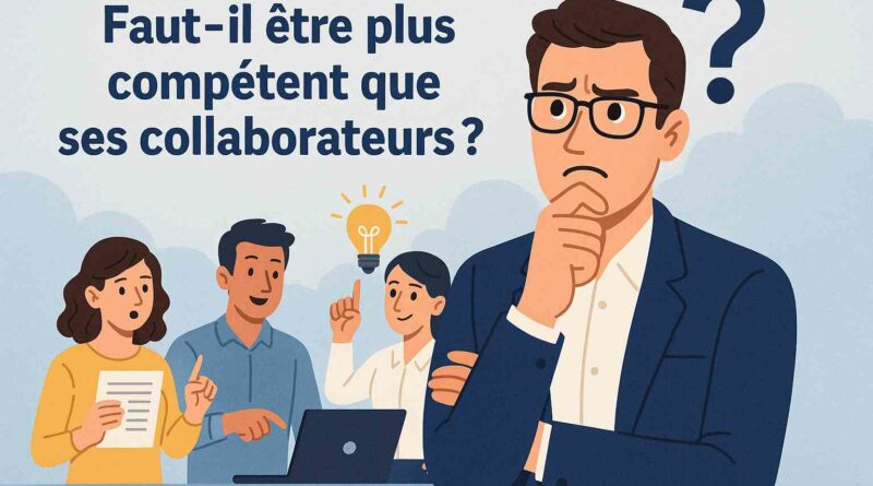 Être le plus compétent de l’équipe : une erreur fréquente des managers débutants